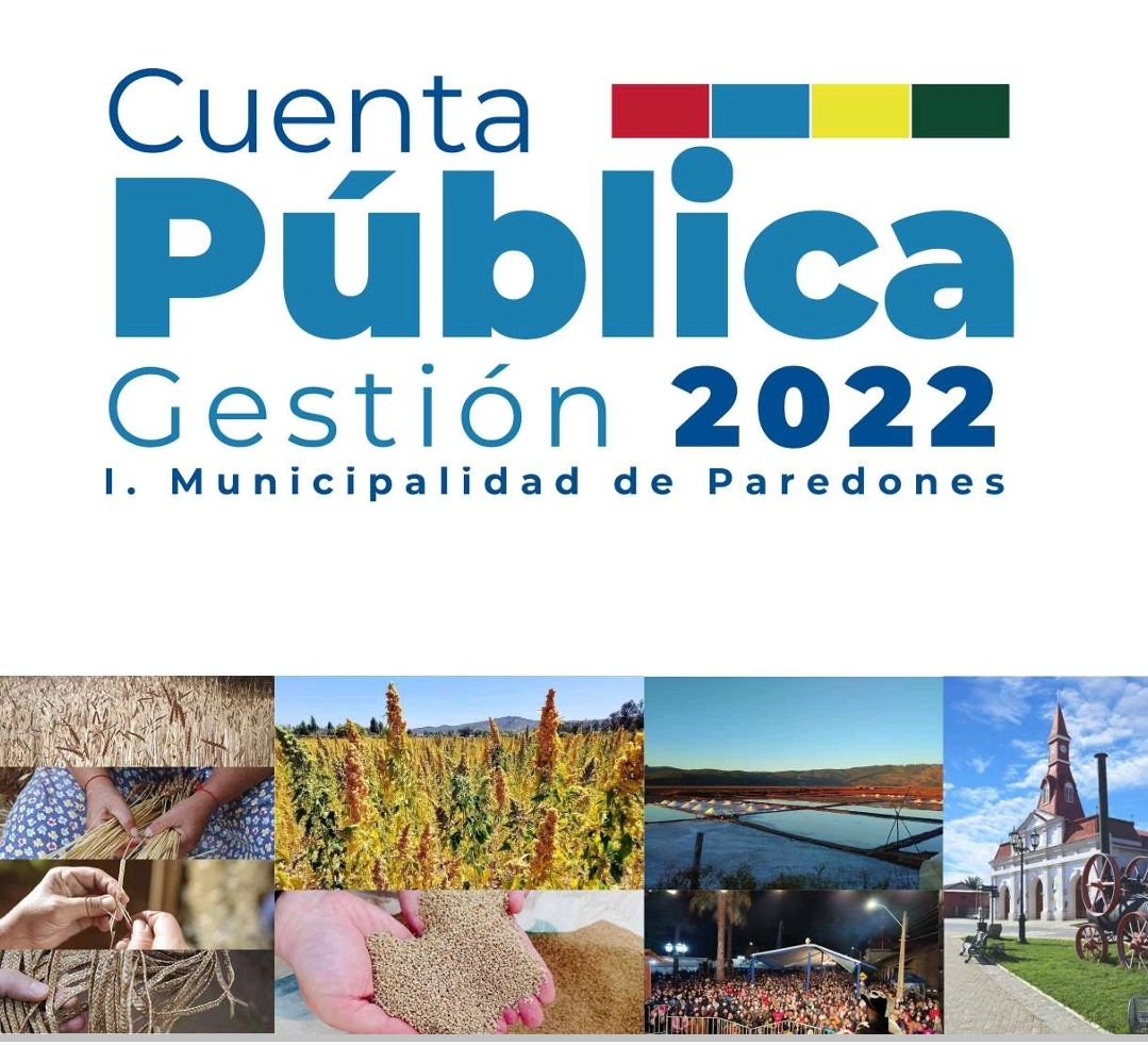 Cuenta Pública Paredones Gestión 2022